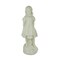 Alice in Wonderland Antique White Finish Solid Cement Statue 19.5 Inches High